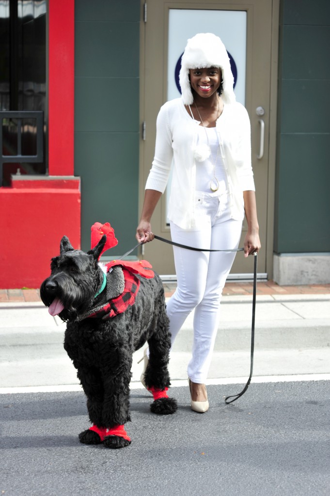 winter white, blushing black, outfits, outfit of the day, christmas, atlanta, nude pumps