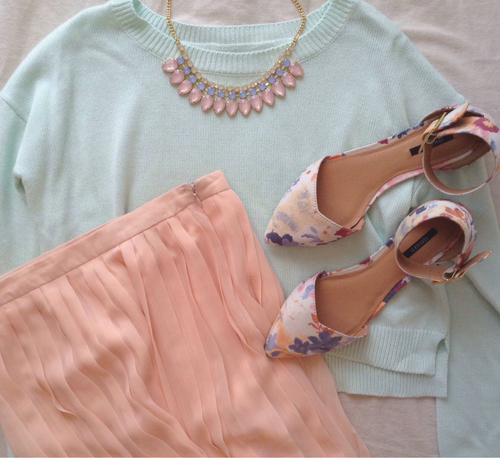 pastel color fashion for women